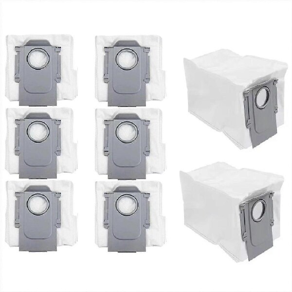 8pcs Suitable for S8 Maxv Ultra/P10 A7400RR/QRevo Pro/QRevo Plus Sweeper Robot Vacuum Cleaner Dust B