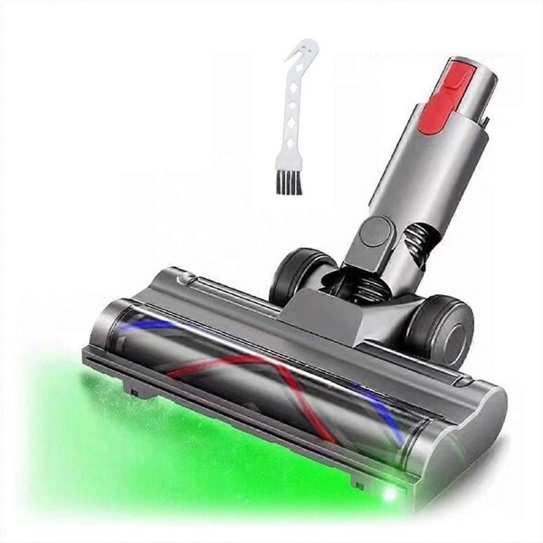 Direct Drive Brush Head for V7 V8 V10 V11 V15 Vacuum Attachment with LED Dust Detection for Carpet F
