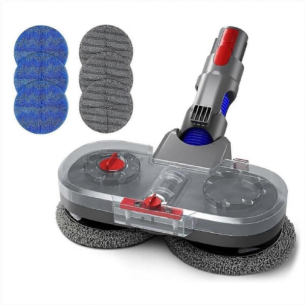 Mop Attachment for V7/V8/V10/V11/V15 Vacuum Cleaner, Electric Floor Mop with Removable Water Tank