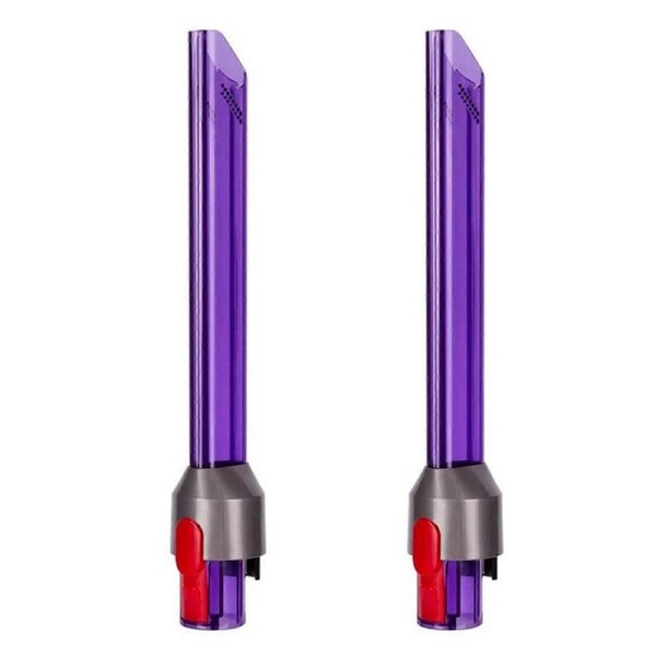 2X Quick Release Crevice Tool Nozzle Brush, with LED Light for V7 V8 V10 V11 Narrow Slit Nozzle Suction Space Head