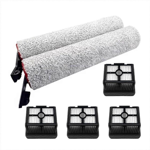 6PCS Roller Brush Hepa Filter Set for H13 / M13 Vacuum Cleaner Replacement Parts Vacuum Brush Filter