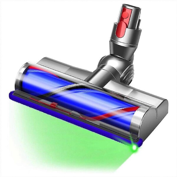 For V7 V8 V10 V11 V15 Cordless Cleaners Vacuum Attachments Head Turbine Floor Tool with Dust Detect
