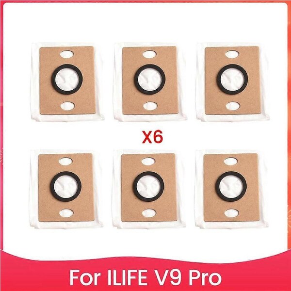 Replacement Dust Bags for ILIFE V9 Pro Self Emptying Robot Vacuum Cleaner Dust Bags Accessories