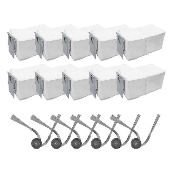 For Roborock Q7 M5 / Q7 L5 / Q7 TF / Q10 S5 / Q10 X5 / Q10 PF / Q10 VF / Q8+ / Q8 Max Pro Plus Side Brush Dust Bag