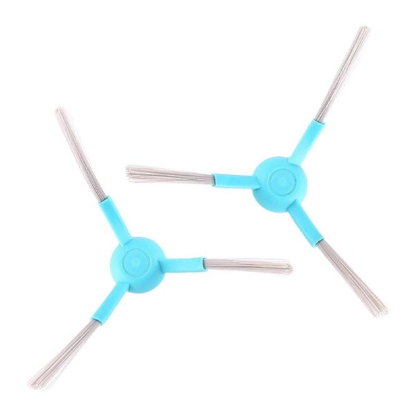 2 Pieces Side Brush Robot Sweeper Accessories Replacement for Conga 3090 3490 Vacuum Cleaner