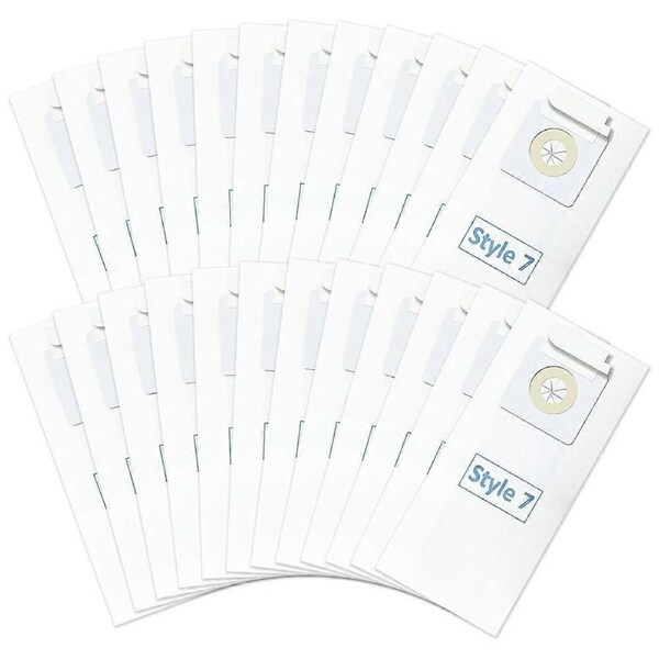 24PCS Style 7 Vacuum Bags for Bissell Power Force Vacuum Cleaners 1739 3522 3525 71Y7 3554 3545 6592 3550 3553 Series