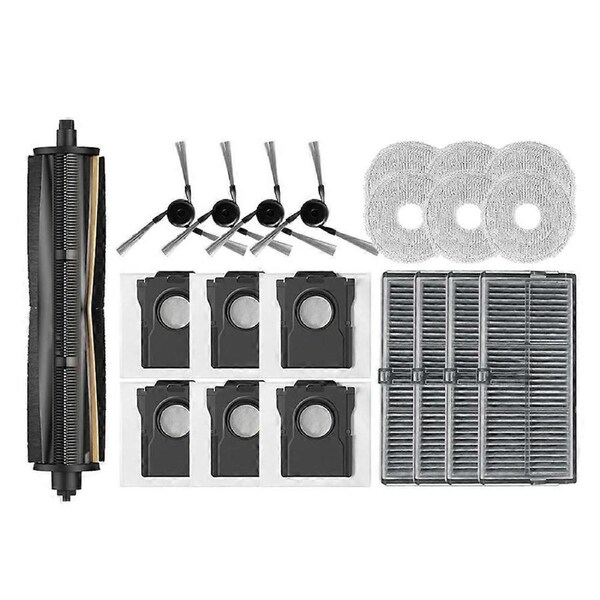 For Mova P50 Pro Ultra P10 Pro Ultra Robot Vacuum Spare Parts Main Side Brush Hepa Filter Mop Cloth Dust Bag Accessories