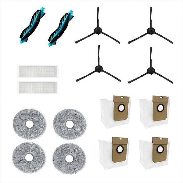 For Sweeper Parts Main Roller Brush Side Brush Filter Screen Rag