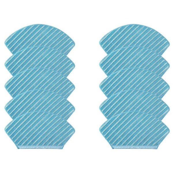 10Pcs for Midea M7 I10 Smart Home Appliance Accessories Mop Rag Kit Robot Vacuum Cleaner