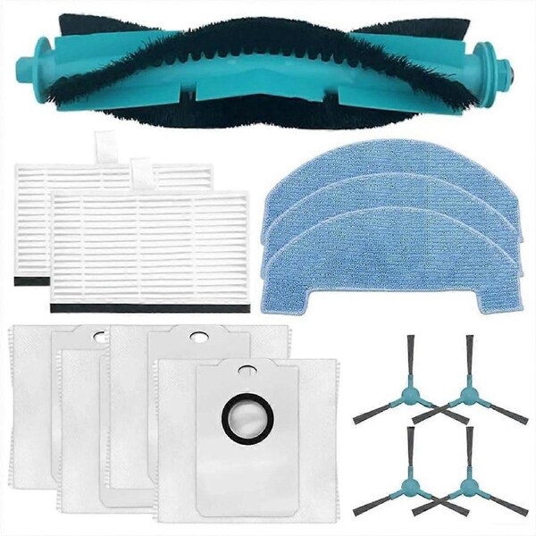 For Conga 2499 Ultra Main Side Brush HEPA Filter Mop Cloth