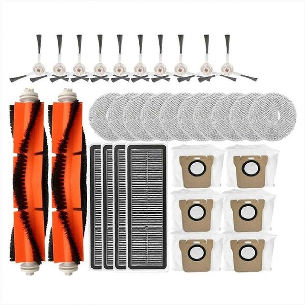 For Xiaomi Mijia Omni 2 C102CN, X10+ Main Side Brush Filter Dust Bag