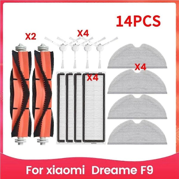 For Xiaomi Mijia 1C 1T Mi Dreame Robot Vacuum Filter Brush Mop Cloth