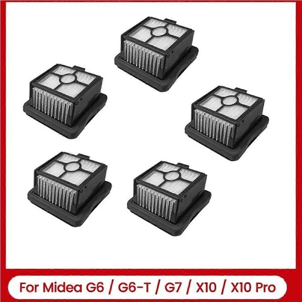 5PCS Hepa Filter for Midea Floor Scrubber Replacement Spare Parts