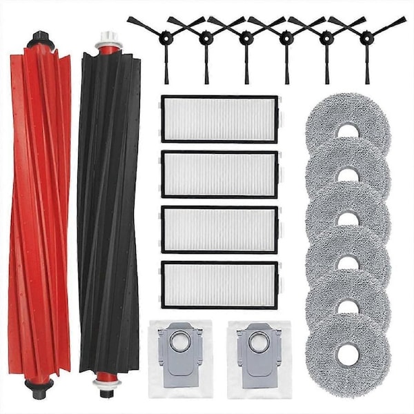 For Roborock Qrevo Master Main Side Brush Hepa Filter Mop Cloth