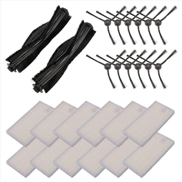 For Midea W20/W20 Pro Robot Vacuum Cleaner Main Side Brush Filter