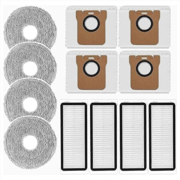 For Dreame L10s Ultra/L10 Ultra/L10 Prime Dust Bags Hepa Filter