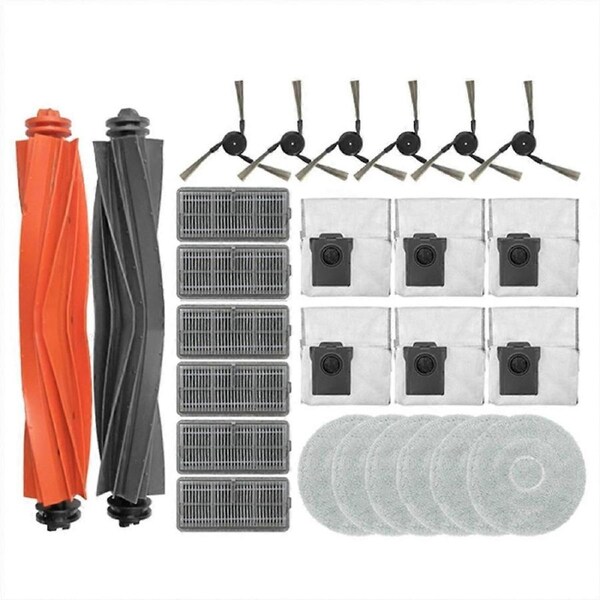 26PCS for Dreame X40 Pro Ultra Robot Vacuum Cleaner Accessories