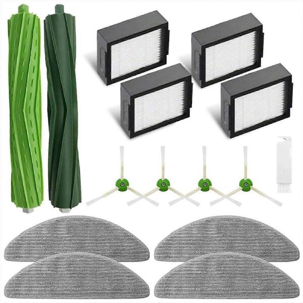 For iRobot Robot Vacuum Cleaner Brush Hepa Filter Mop Cloth Pads