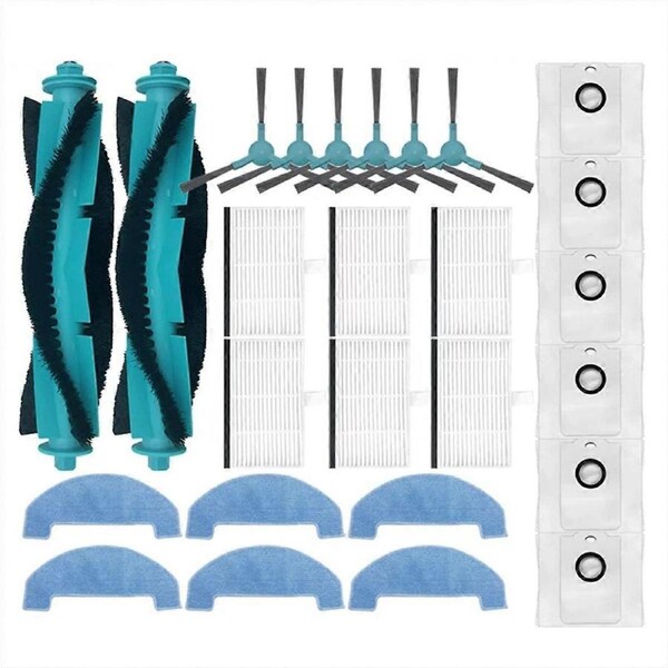 For Conga 2499 Ultra, Base Main Side Brush Filter Mop Dust Bag