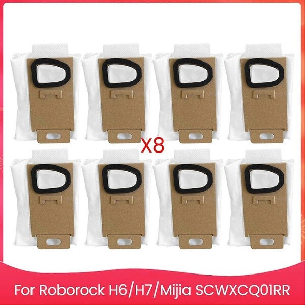 8PCS Dust Bag for Roborock H6/H7/Mijia SCWXCQ01RR
