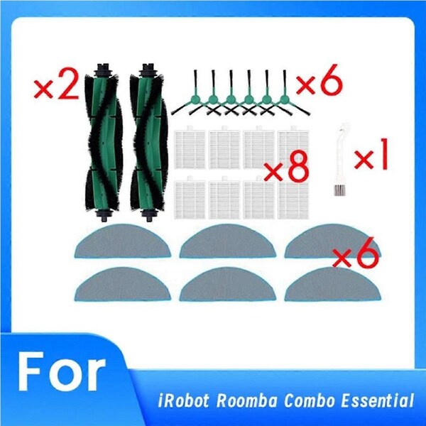 23 Pcs Replacement Parts for IRobot Roomba Combo Series