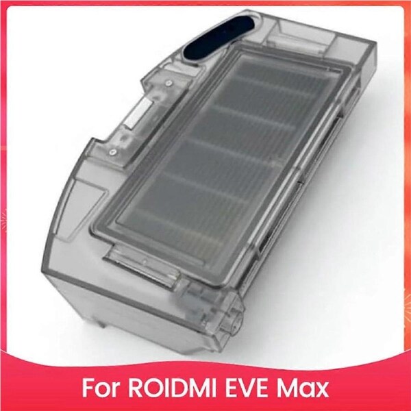 2 In1 Dustbin Tank with Filter for ROIDMI EVE Max Robot Vacuum