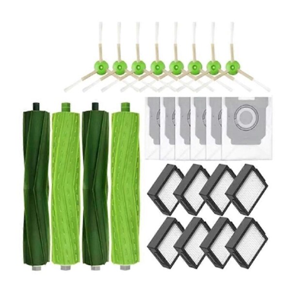 For IRobot Roomba I7 I7+ E5 E6 Main Side Roller Brushes Hepa Filters