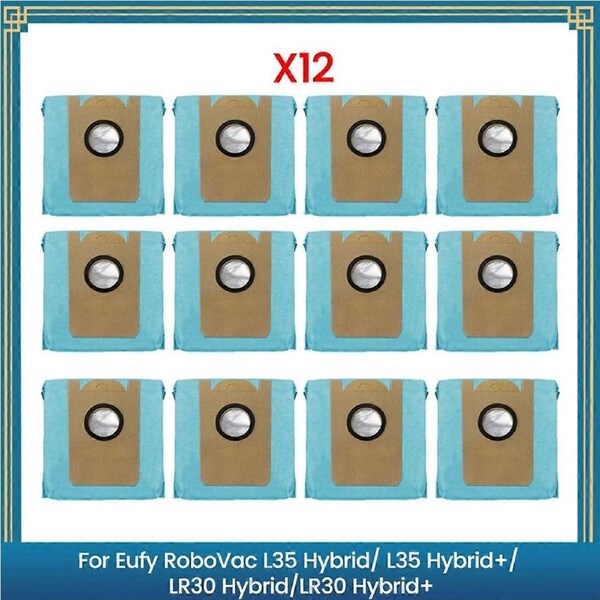 Dust Bags for Eufy RoboVac L35 Hybrid Vacuum Cleaner Part,B