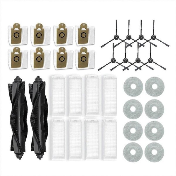 For Karingbee S7 Omni Robot Vacuum Replacement Main Side Brush HEPA Filter Mop Pads Dust Bags Spare