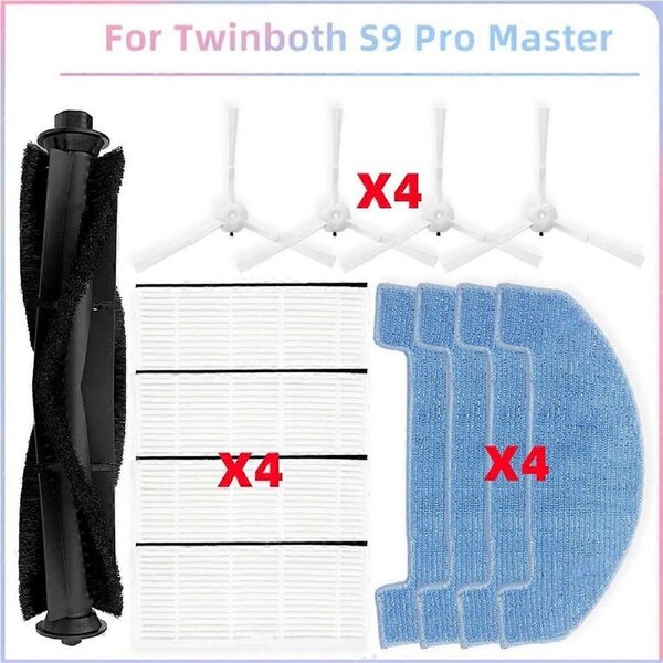 For Twinboth Vacuum Parts Main Roller Brush Replacement Accessories