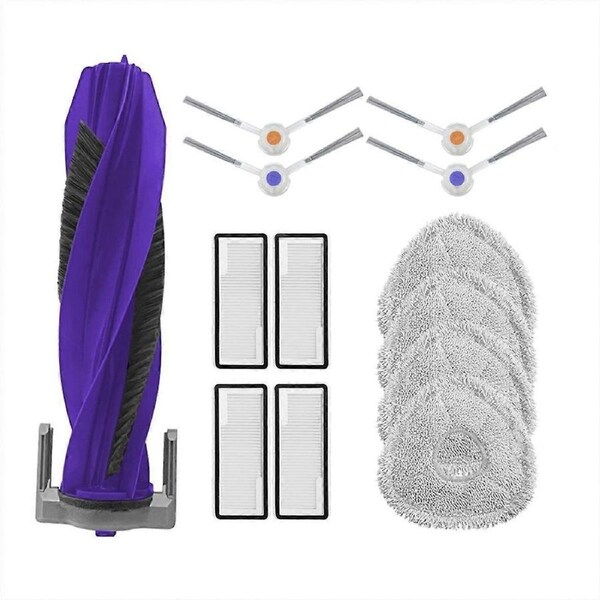 For Narwal Freo X Ultra / J4 Roller Side Brush Filter Mop Cloths