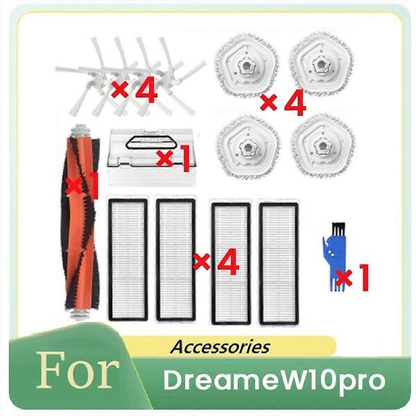 15 Pcs for Dreame W10 Pro Vacuum Cleaner Accessories Kit