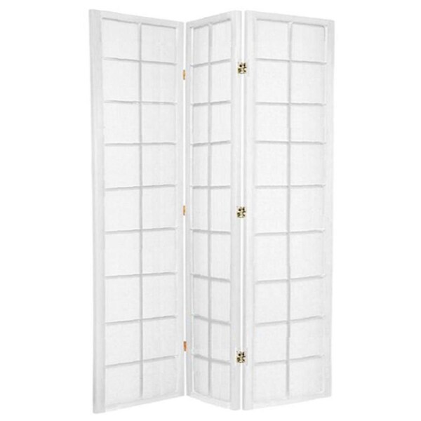 Zen Room Divider Screen White 3 Panel