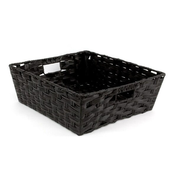 Kaia Storage Basket Black