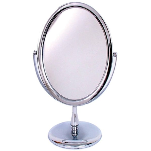 Comoy 3209 Oval Mirror On Stand Chr