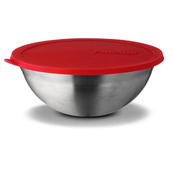 Primus CampFire Bowl S/S wPlastic Fitting Lid Diameter 24cm Height 9.5cm 320gm