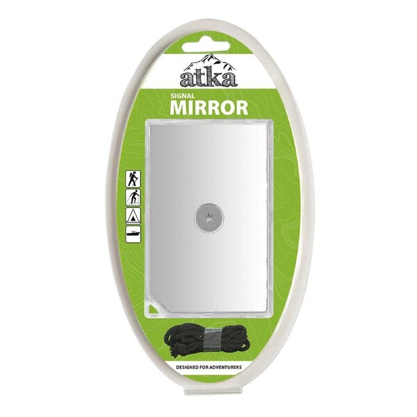 Atka Signal Mirror Survival Emergency Rescue Reflective Camping Hiking Tool