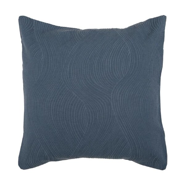 Bambury Tide Jacquard European Pillowcase Denim Home Bedding 65x65cm
