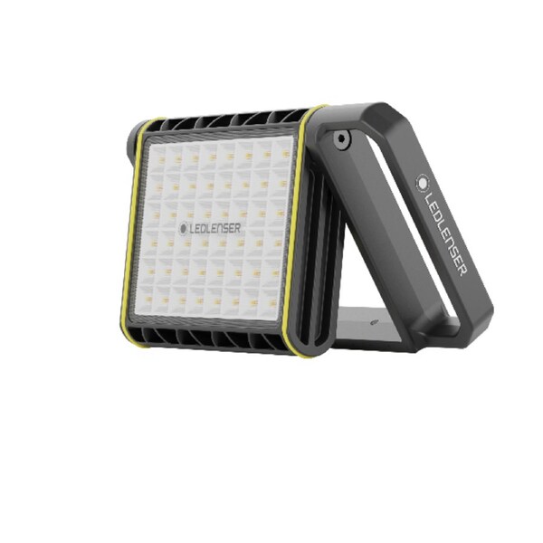 Ledlenser AF8R Work 4000lm Rechargeable/Mains Hybrid Floodlight IP67 Diffuser & Tunable White Light