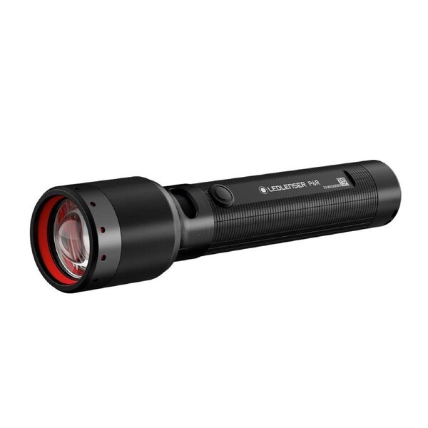 Ledlenser P6R Flashlight 1200lm 320m 65h Rechargeable IP68 w/Lanyard