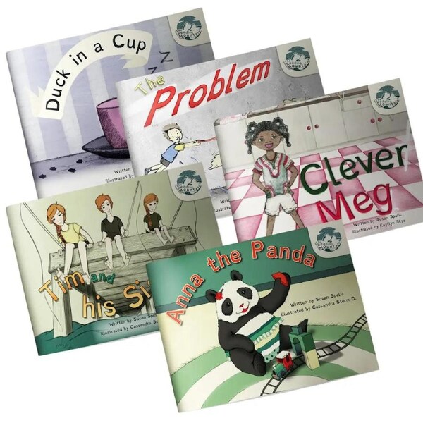 Decodable Home Reading Books - Set of 5