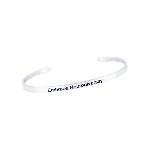 Cuff Bangle - Embrace Neurodiversity