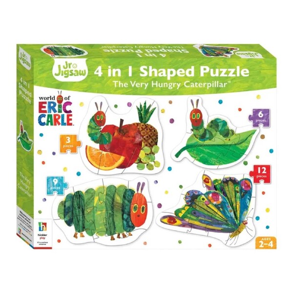 The Very Hungry Caterpillar 4-in-1 Shaped Puzzle