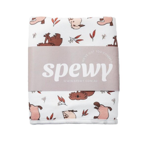 Spewy Travel Mat Bushland Buddies Pattern