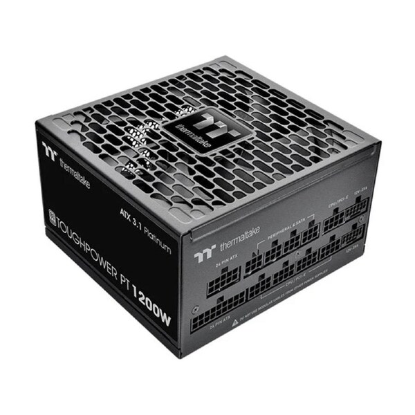 Thermaltake 1200W Toughpower PT 80+ Platinum PCIe Gen 5.1 ATX 3.1 Fully Modular Power Supply (PS-TPP-1200FNFAPA-1)