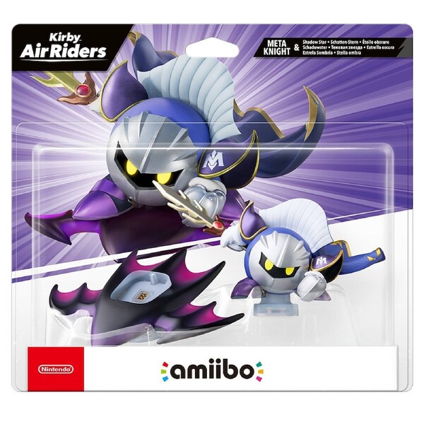 Nintendo amiibo (Kirby Air Riders) - Meta Knight & Shadow Star Figure