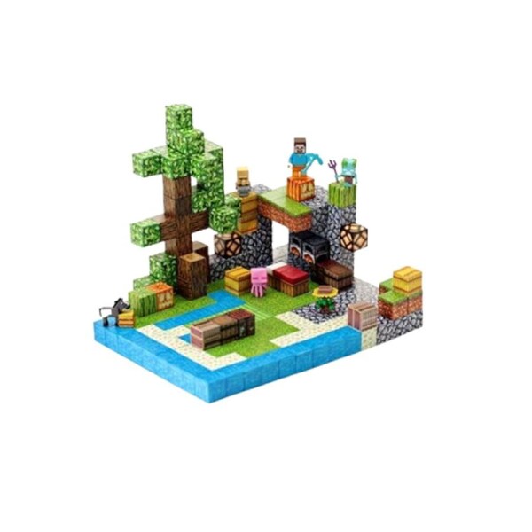 212PC My World Harvest Farm Magnetic Building Block STEM Educational Toy Set Gift