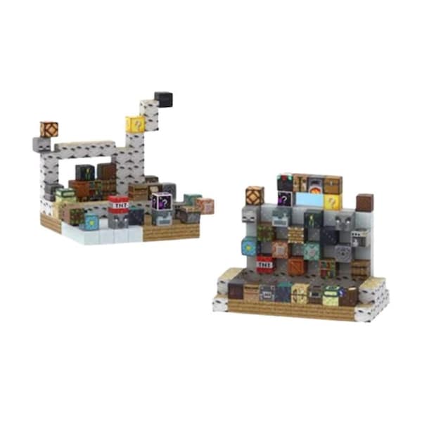 128PC My World Tool Shop Cave Magnetic Building Block STEM Educational Toy Set Gift