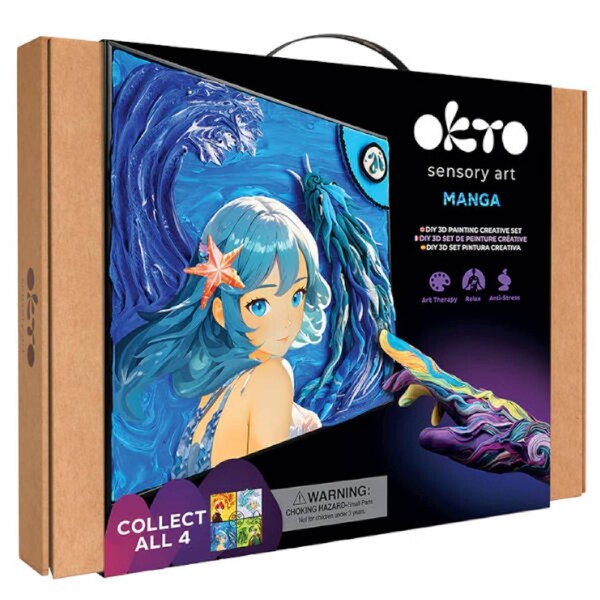Okto Sensory Art 3D Painting Creative Set Manga Water