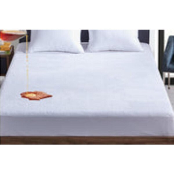 coral fleece waterproof fitted mattress protector king single